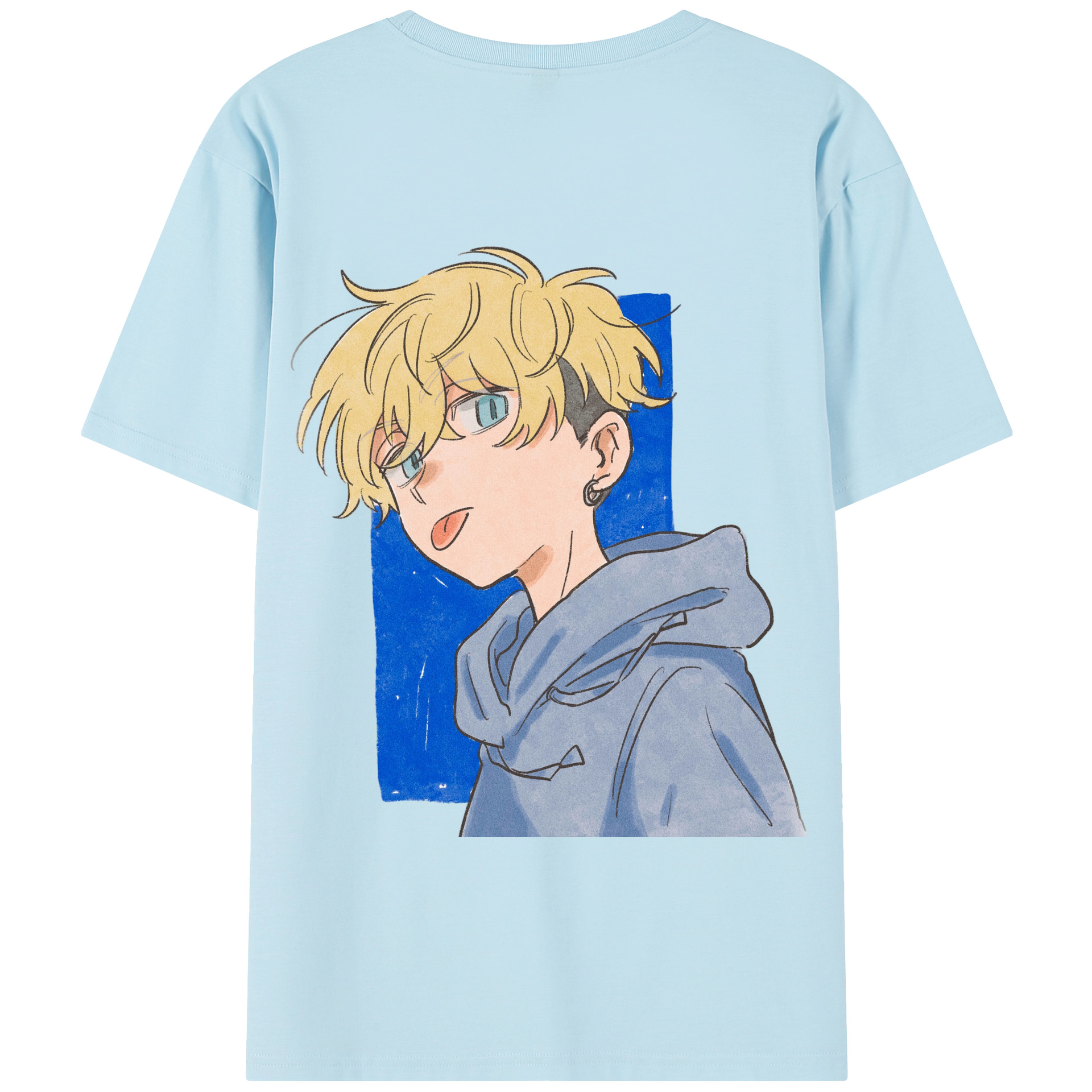 （画像用） 東京リベンジャーズ Tokyo Revengers 綿100％半袖Tシャツ（背面プリント）